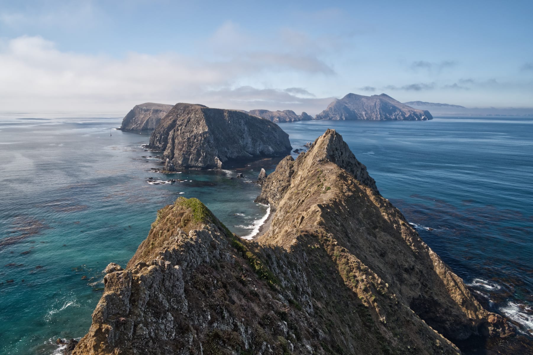While standing on Anacapa Island's Inspiration Point, you can't help but feel an intriguing silence.