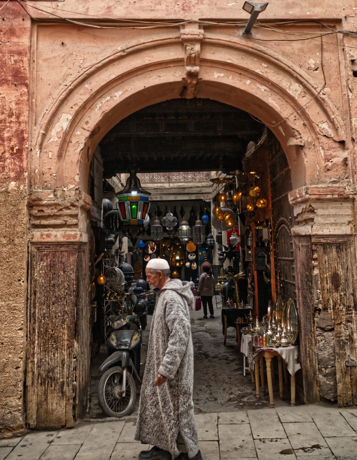 Throughout the Medina maze, there is one nook of special interest. Something will catch your eye.