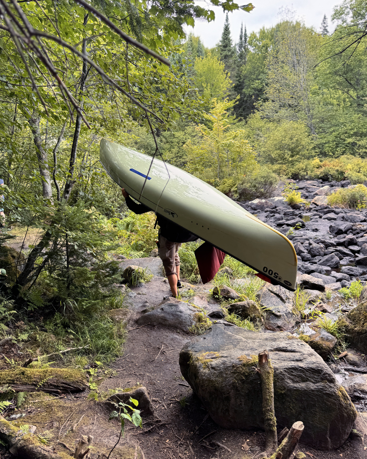 Portaging The Canadian Backcountry